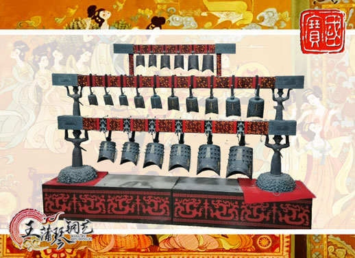 22件C型編鐘、小型演奏級(jí)、F調(diào)主旋律