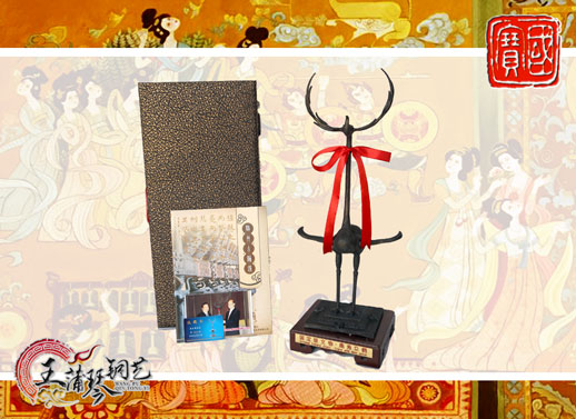 鹿鶴、鹿角立鶴、國寶級文物、隨州市標(biāo)、八藝節(jié)標(biāo)志、隨州特色禮品